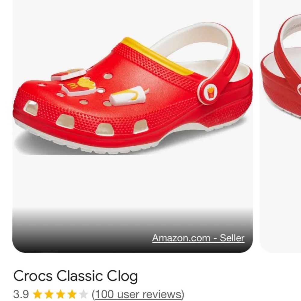 McDonald’s crocs